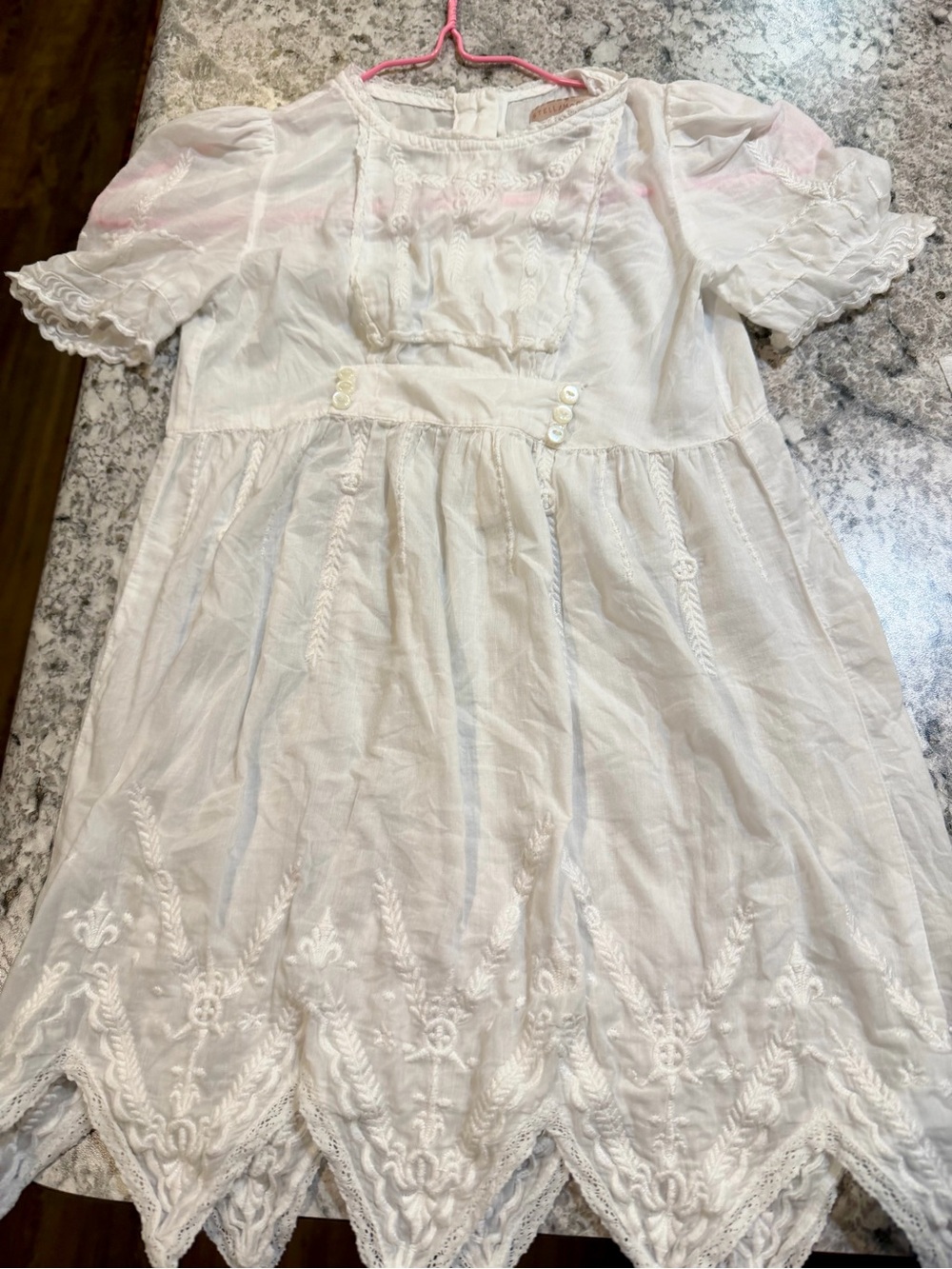 Stella McCartney Stella for Baby Gap
White Embroidered Cotton Dress for Girls